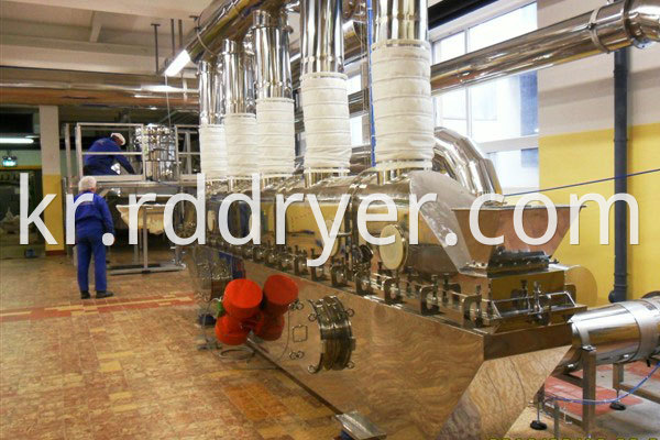 citric acid vibrating Fluid Bed Drying machine